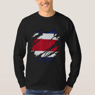 Flag Identity Pride Heritage Costa Rica T-Shirt