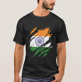 Flag Identity Pride Heritage India T-Shirt