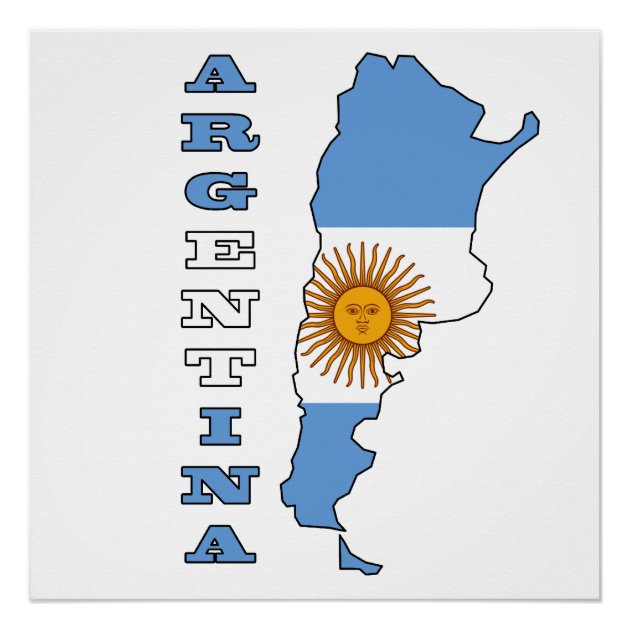 Flag In Map Of Argentina Poster Zazzle   Flag In Map Of Argentina Poster Re1f93090c17c4cc9a7302b255e71e6b5 Ilb22 630 