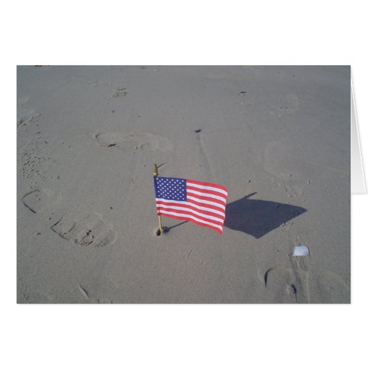 Flag in the Sand (Front Horizontal)