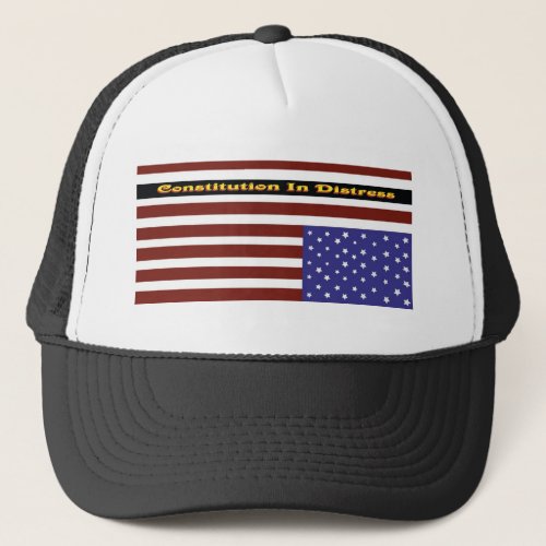 flag invertedjpg trucker hat