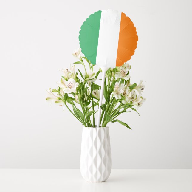 Flag Ireland Tricolor Balloon (Vase)