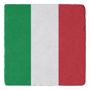 Flag Italy Tricolor Trivet