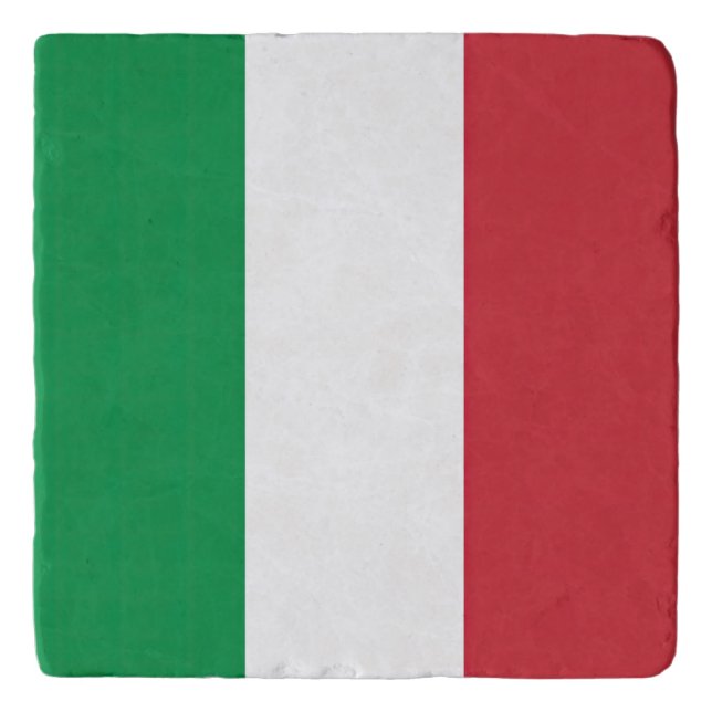 Flag Italy Tricolor Trivet (Front)