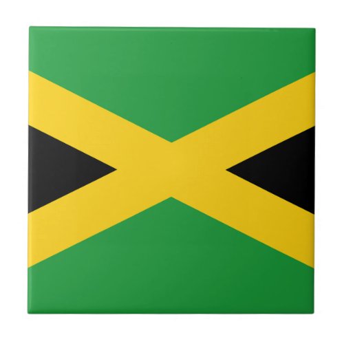 Flag Jamaica Ceramic Tile