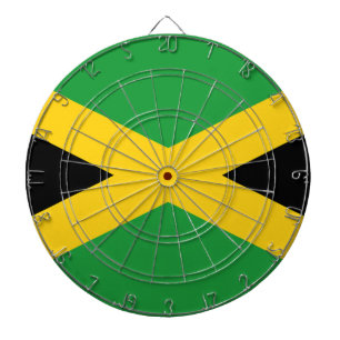 Flag Jamaica Dart Board
