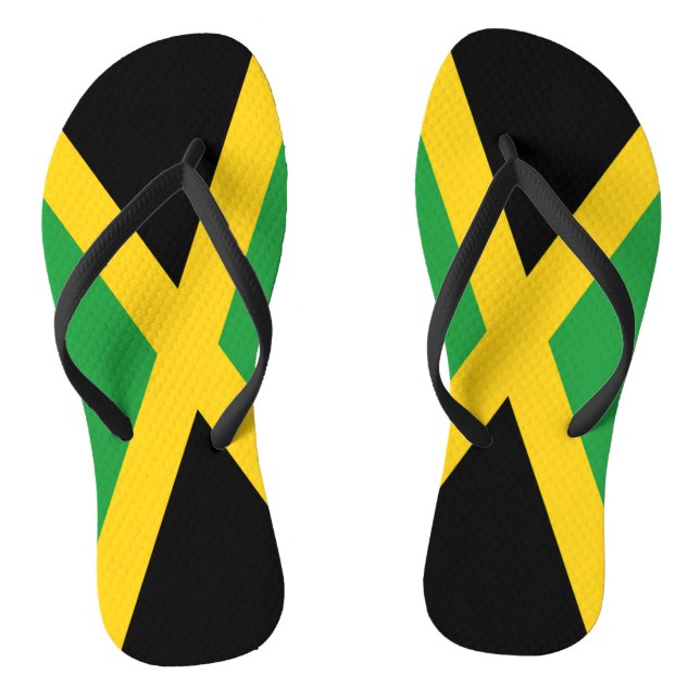 Flag Jamaica Flip Flops (Footbed)