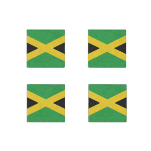 Flag Jamaica Stone Magnet