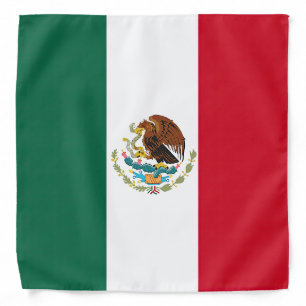 Flag Mexico Tricolor Bandana