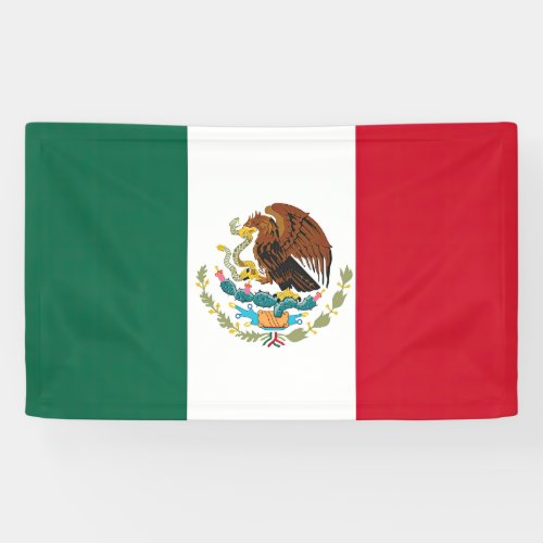 Flag Mexico Tricolor Banner