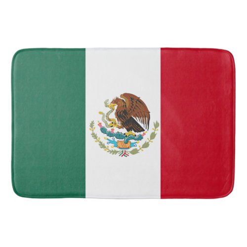 Flag Mexico Tricolor Bath Mat