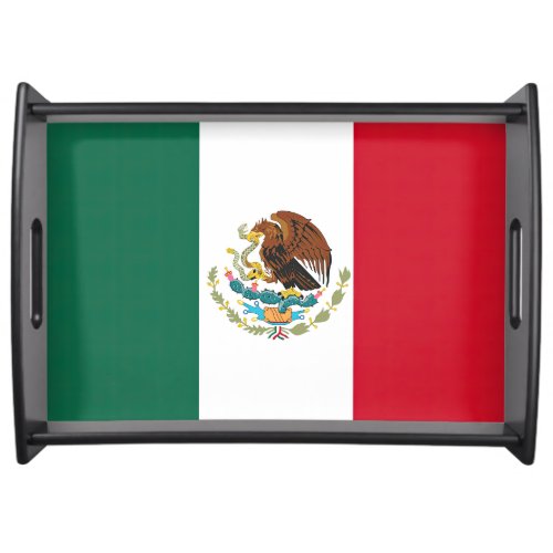Flag Mexico Tricolor Serving Tray