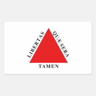 Flag Minas Gerais Brazil Rectangular Sticker