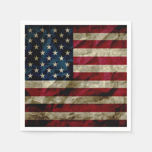 flag napkins (Front)