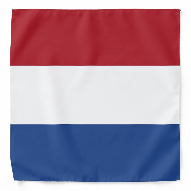 Flag Netherlands Tricolor Bandana (Front)