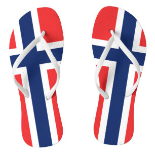 Flag Norway Flip Flops