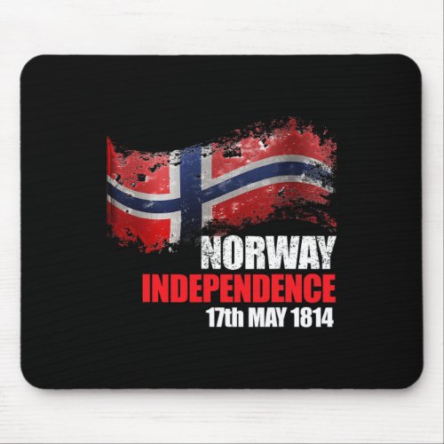 Flag Norwegian Independence Day  Mouse Pad