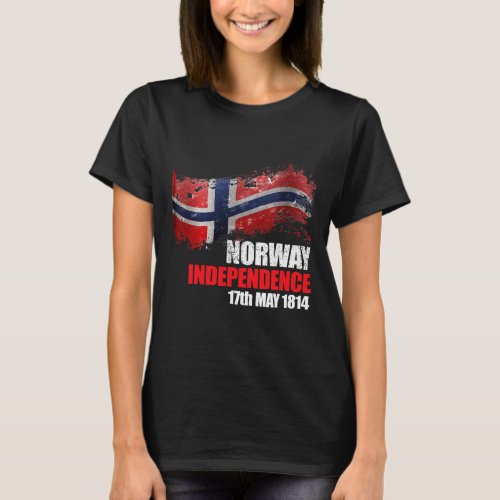 Flag Norwegian Independence Day  T_Shirt