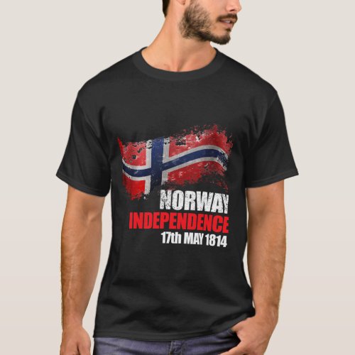 Flag Norwegian Independence Day  T_Shirt