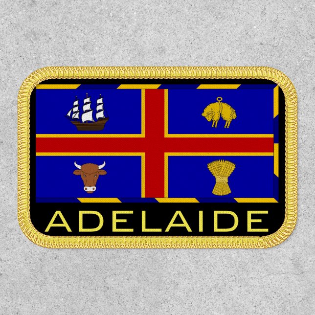 Flag of Adelaide, Australia Patch (Front)