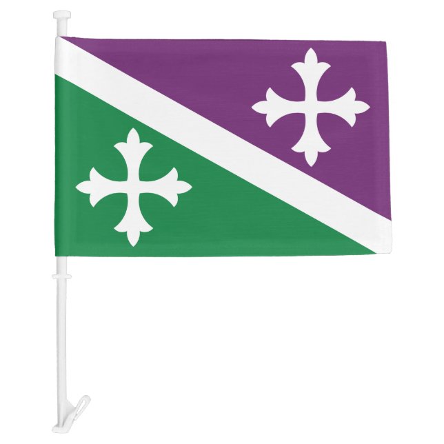 Flag of Adjuntas, Puerto Rico (Front)