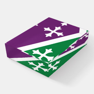 Flag of Adjuntas, Puerto Rico Paperweight