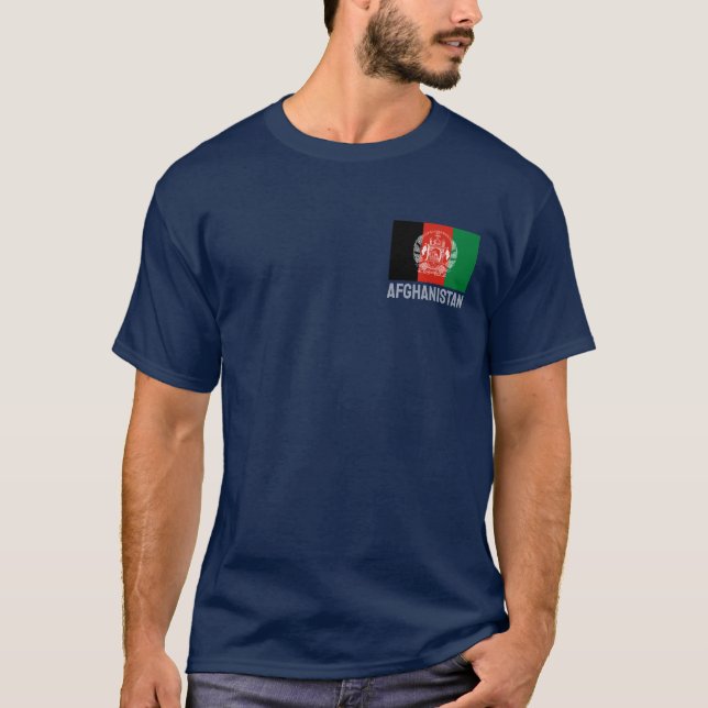 Flag of Afghanistan - 2013 adoption T-Shirt (Front)