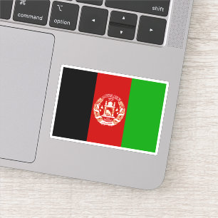 Flag of Afghanistan Sticker