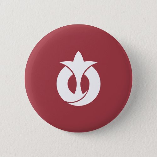 Flag of Aichi Prefecture Japan Button