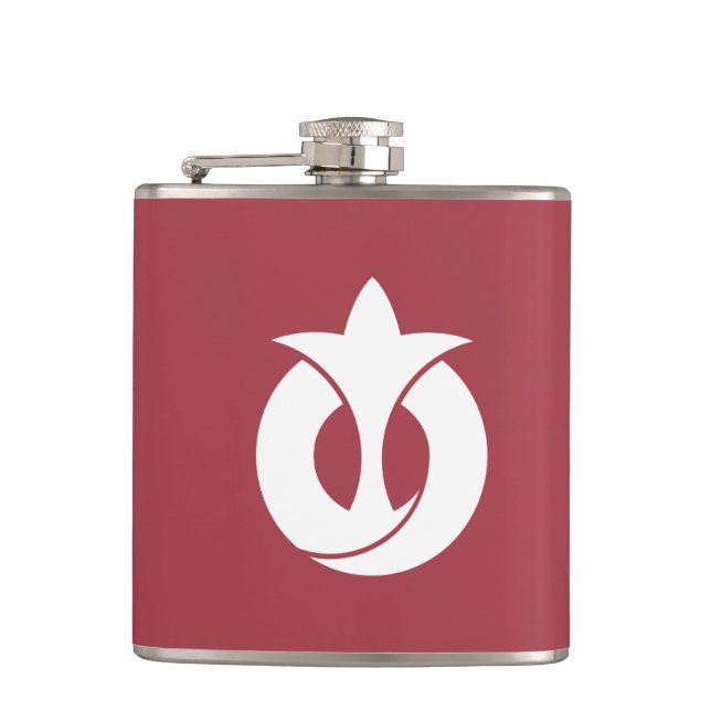 Flag of Aichi Prefecture, Japan Flask (Front)