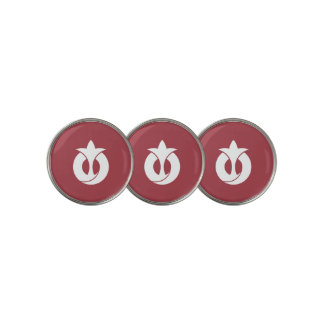 Flag of Aichi Prefecture, Japan Golf Ball Marker