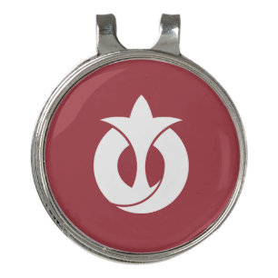 Flag of Aichi Prefecture, Japan Golf Hat Clip