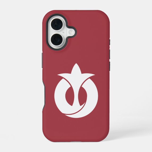 Flag of Aichi Prefecture, Japan iPhone Case (Back)