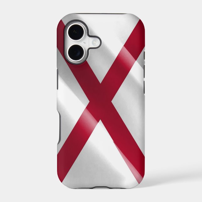 Flag of Alabama - Iphone Case (Back)