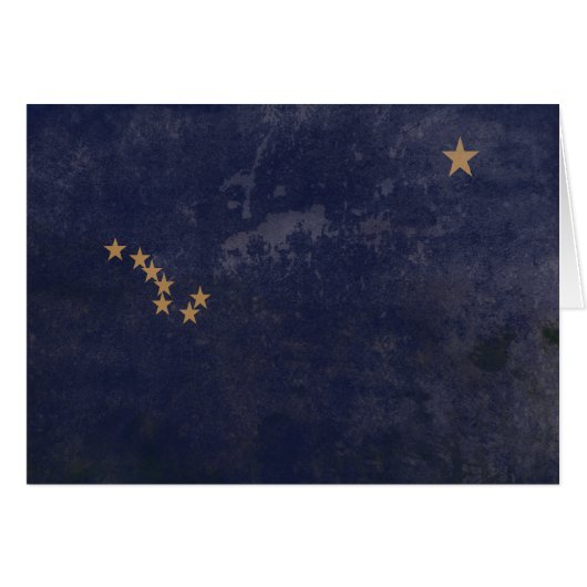 FLAG OF ALASKA (Front Horizontal)