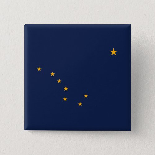 Flag of Alaska Button