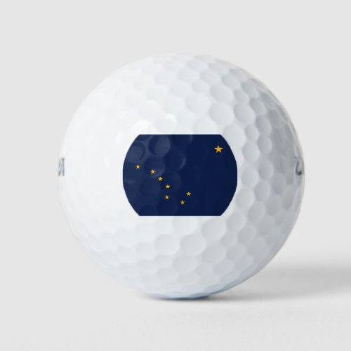 Flag of Alaska Golf Balls