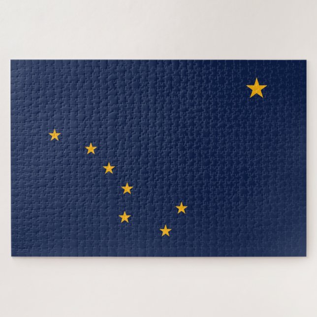Flag of Alaska Jigsaw Puzzle (Horizontal)