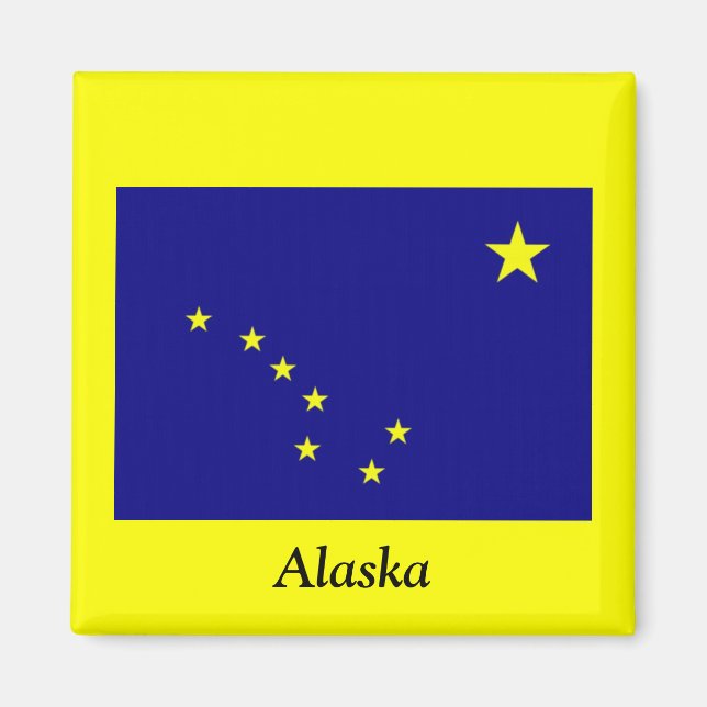 Flag of Alaska Magnet (Front)