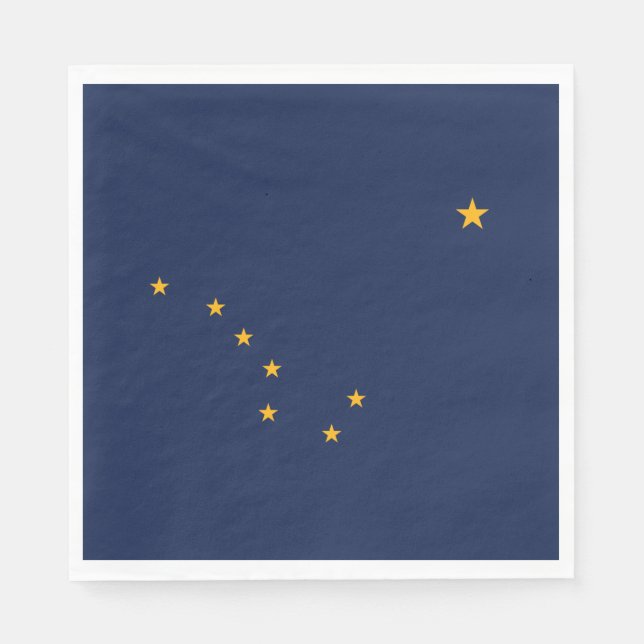 Flag of Alaska Napkins (Front)