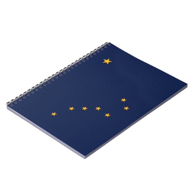 Flag of Alaska Notebook (Left Side)
