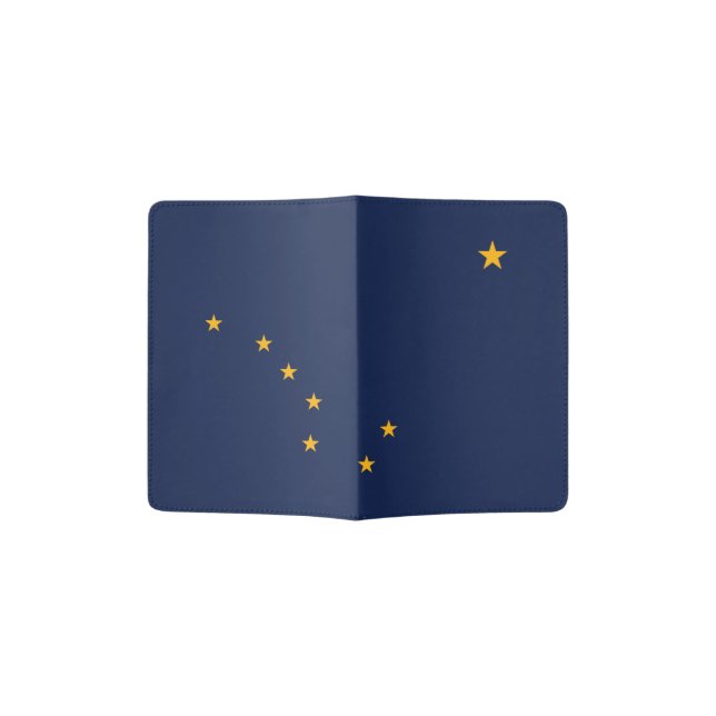 Flag of Alaska Passport Holder (Opened)