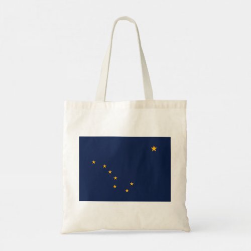 Flag of Alaska Tote Bag