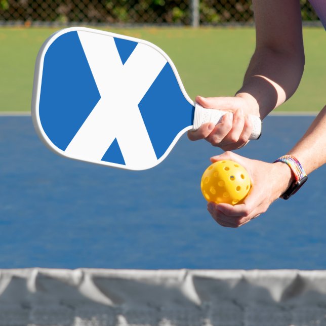 Flag of Alba Pickleball Paddle (Insitu)