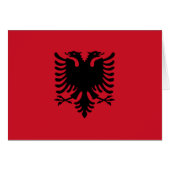 Flag of Albania (Front Horizontal)