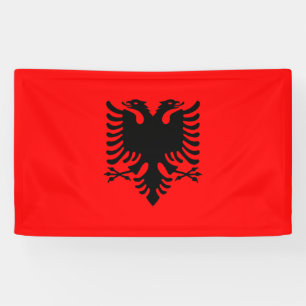 Flag of Albania Banner