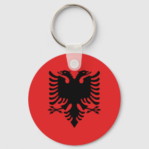 Flag of Albania - Flamuri i Shqipërisë Keychain