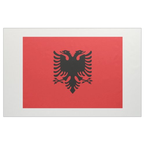 Flag of Albania _ Flamuri Kombtar _ Albanian Flag Fabric