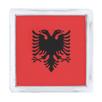 Flag Of Albania Lapel Pin by Flagosity at Zazzle
