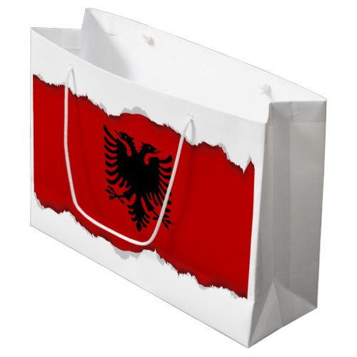 Flag of Albania Large Gift Bag